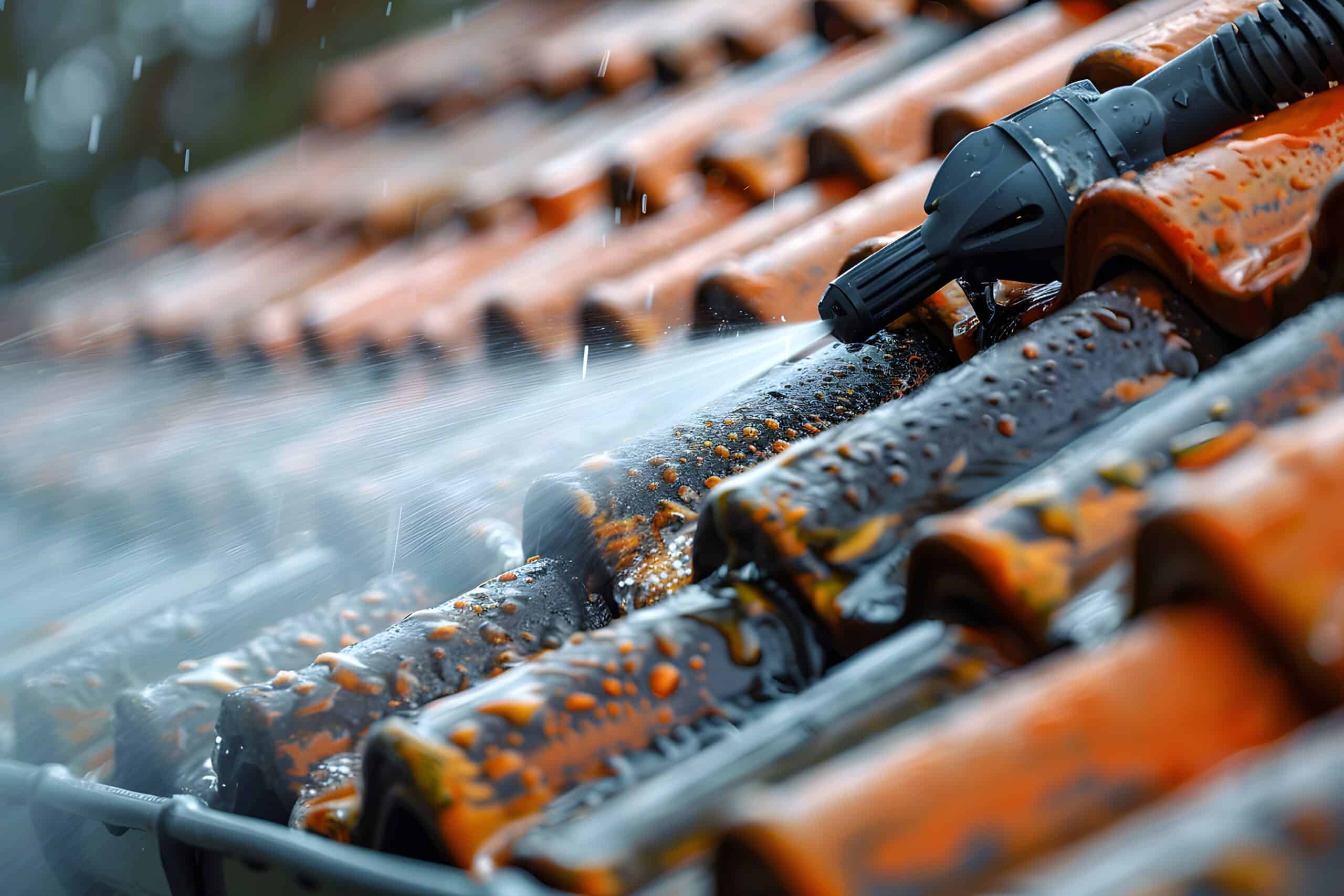 Démoussage et nettoyage de toiture à Arras